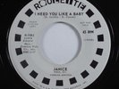 Northern Soul 45 JANICE I Need You Like A Baby ROULETTE VG++ promo HEAR