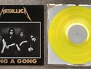 Metallica Bang A Gong Black Sleeve Yellow Vinyl 12” LP Record Live ‘89 *Rare* 2