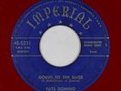 Blues R&B 45 - Fats Domino - Going To The River - Imperial - mp3 - red wax