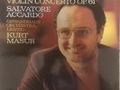 Gewandhaus Orch Leipzig Kurt Masur Beethoven Violin Concerto 3 Track Vinyl Album