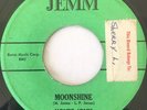 JEMM 101 Montie Jones & The Revin Robbins Moonshine / Mary Sue 45 VG- SHELDON