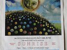SUNRISE (A Midsummer Nights Dream) Rave Flyer 1989