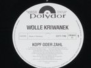 WOLLE KRIWANEK -Kopf oder Zahl- LP 1977 Polydor Promo Archiv-Copy mint