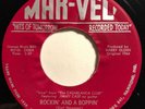 * CARL NEWMAN Rockin & Boppin/Twist On Guitar WILD ROCKABILLY Mar-Vel 45 Hear