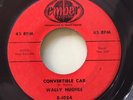 ROCKABILLY 45 WALLY HUGHES CONVERTIBLE CAR EMBER 1024 HEAR