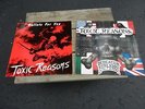 TOXIC REASONS 1986 Bullets For You LP & 1988 Dedications 79-88 LP  both play NM