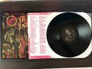 SLAYER REIGN IN BLOOD LP 1986 PRESSING DEF JAM GEFFEN matrix SR3 & SR1