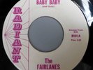 FAIRLANES 45 Baby baby / Tell me ADIARNT Doowop Pc117