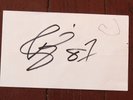 David Bowie Autograph & Low Fan Club Flyer
