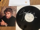 George Michael Signed Faith Album & Signed Iconic Photograph 100% Authentic