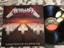 METALLICA   MASTER OF PUPPETS LP   ELEKTRA  60439-1   Orig. 1986 Metal