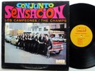 Conjunto SENSACION Los Campeones The Champs LP Maseda LATIN 1966 salsa  Bx286