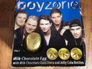 RARE BOYZONE EASTER EGG BOXED. NOT EDIBLE. RONAN KEATING STEPHEN GATELY