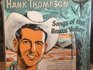 [COUNTRY] VG+ LP HANK THOMPSON Songs Of The Brazos Valley [1956 CAPITOL MONJO]