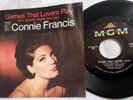 Pop Vocal 45 Connie Francis - Spanish Nights/Games That Lovers Play MGM PIC EX