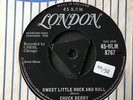 CHUCK BERRY - SWEET LITTLE ROCK AND ROLL   b/w  JOE JOE GUN  (1958)   7