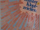KLUSTER: Klopfzeichen SCHWANN Experimental Kraut Prog OG LP NM-