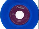BEATLES HEY JUDE/REVOLUTION 45RPM BLUE VINYL