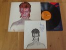 DAVID BOWIE ALADDIN SANE 3T/3T 1st PRESS + FAN CLUB INSERT RARE EX/NEAR MINT