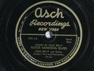 78 RPM -- Lead Belly (with Sonny Terry), Asch 343-1, E- / V+  Blues - Folk