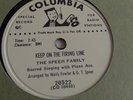 The Speer Family - 78rpm single 10-inch – Columbia D.J. #20522 Keep On The...