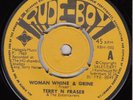 60s 70s Skinhead Reggae TERRY N FRASER woman whine Rare 1969 UK 7
