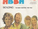 ABBA 7  SINGLE JUGOSLAWIEN 45 VINYL SCHALLPLATTE  POP MUSIK SO LONG