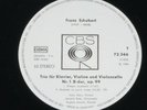 SCHUBERT, ISAAC STERN, LEONARD ROSE -Trio für..- 2xLP CBS Promo Archiv-Copy mint