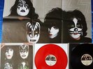 KISS - 2 LP - DYNASTY, RED VINYL+POSTER+BLACK VINYL+OIS, GERMAN BELLAPHON, Lot