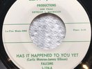 Falcons ?Has It Happened To You Yet Lonely Nights 45 Lu-Pine L-124 Northern Soul