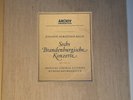 Bach 6 Brandenburgische Konzerte Brandenburg Concertos Baumgartner Archiv 2 LP`s