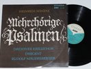 Heinrich Schütz -Mehrchörige Psalmen- LP Eterna Stereo 825 680
