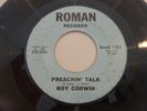 Roy Corwin Preachin Talk/Look Out ORIG. ROMAN 45 RARE 196? POPCORN R&B SOUL GEM