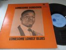 LONESOME SUNDOWN..LONESOME LONELY BLUES..UK 1ST ISSUE BLUE HORIZON LABEL 7-63864