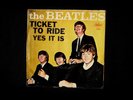 THE BEATLES - Ticket to Ride - 45 rpm Picture Sleeve only - Capitol 5407