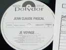 JEAN CLAUDE PASCAL -Je Voyage...- LP 1973 Polydor Promo Archiv-Copy mint