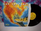 DEF LEPPARD First Strike LP Belgium Press 1985 ORG. VG+ Early Recordings