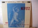 RB 16218 BACH Violin Sonata 3 Partita 1 JASCHA HEIFETZ RCA RED SEAL LP EX+
