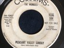 *THE MONKEES* Pleasant Valley Sunday / Words  Colgems White Label Promo 45