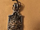 Nightrider Pendant - Royal Blood Lion -  Sterling Silver .925 -
