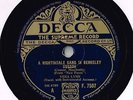 WW2 CLASSIC VERA LYNN 78 - A NIGHTINGALE SANG IN BERKELEY SQUARE - EX CONDITION