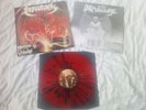 SEPULTURA Morbid Visions + Bestial Devast. Red-Black LP, Sarcofago Slayer Sodom