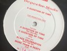 Depeche Mode UK Promo Question of Time Numbered Limited