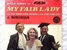 Jubilee Records Billy Gray My Fairfax Lady lp, 1962,SHRINK,CLASSIC BURLESQUE