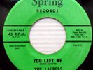 the LAURELS doowop on ORIGINAL vg++ SPRING 45 BABY TALK b/w YOU LEFT ME PC134