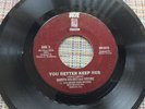 MARVIN HOLMES “YOU BETTER KEEP HER” STYRENE PRESS NORTHERN SOUL FUNK 45