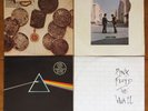 PINK FLOYD RECORDS X 4. Dark Side Moon, Relics, Wish You Were Here & The Wall.