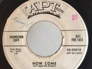 Northern Popcorn Soul Mod PROMO 45 Bobby Hamilton How Come on APT HEAR
