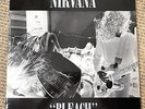 Nirvana - Bleach - Scarce 1992 European Geffen press 11trk vinyl LP w/ Love Buzz
