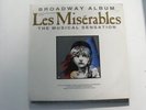 Les Miserables LP Record Broadway Musical Cast Album Geffen